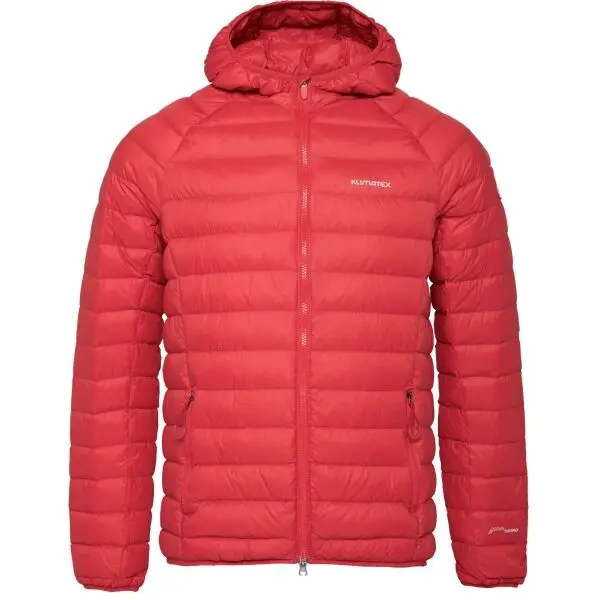 Klimatex Klimatex MAYON PACKABLE Мъжко сгъваемо пухено яке, червено, размер XXL