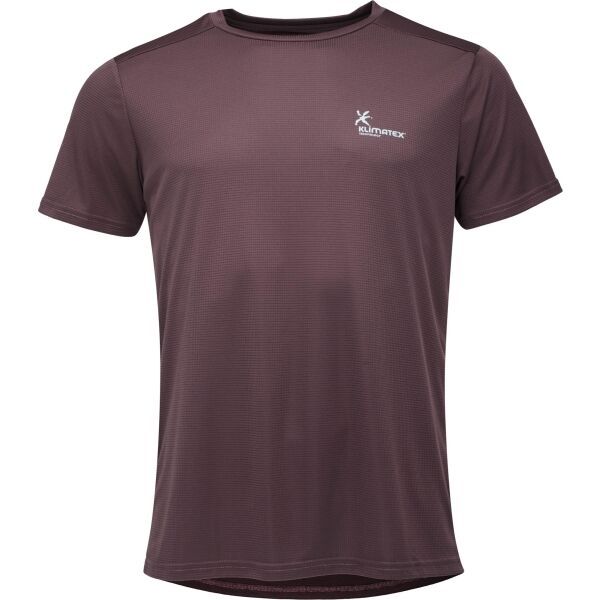 Klimatex Klimatex MIKKO Мъжка тениска, винен, размер
