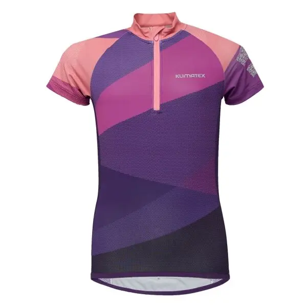 Klimatex Klimatex MILI Детски колоездачен джърси, лилаво, размер