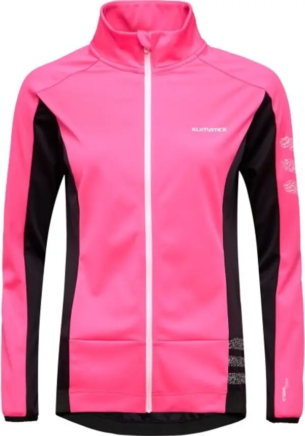Klimatex Klimatex MIRABEL Дамско ветроустойчиво яке за колоездене, розово, размер XXL