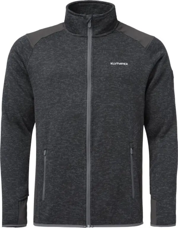 Klimatex Klimatex NEVIS Мъжки комбиниран пуловер, тъмносиво, размер