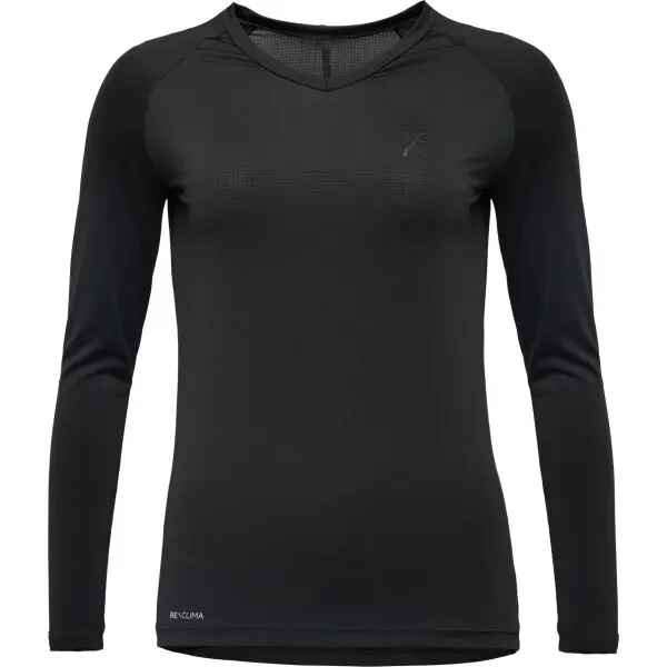 Klimatex Klimatex OHANA RE:CLIMA Дамска функционална тениска с дълъг ръкав, черно, размер XXL