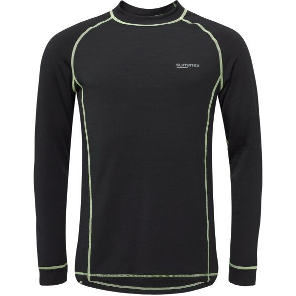 Klimatex Klimatex OTO Мъжка функционална блуза с дълъг ръкав, черно, размер