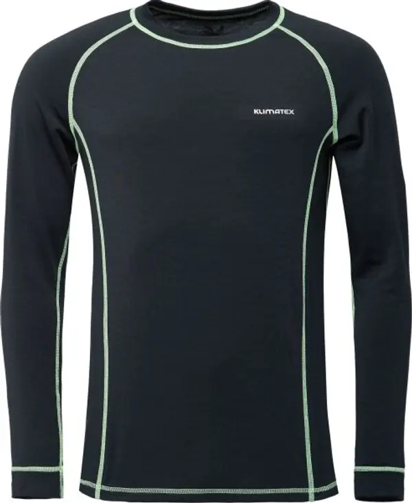 Klimatex Klimatex OTO Мъжка функционална блуза с дълъг ръкав, черно, размер