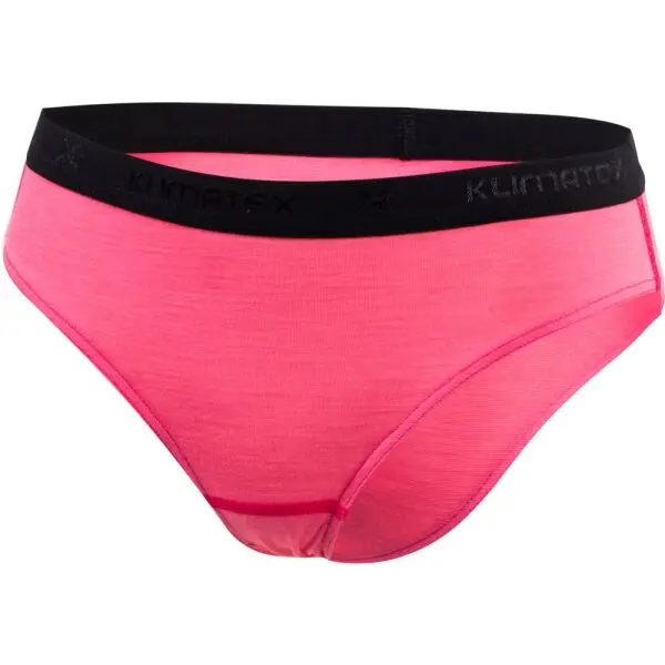 Klimatex Klimatex PEKA Дамски вълнени панталони, розово, размер