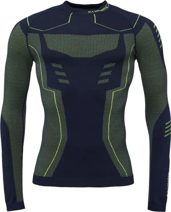 Klimatex Klimatex RAITO SEAMLESS Мъжка безшевна термо тениска, тъмносин, размер