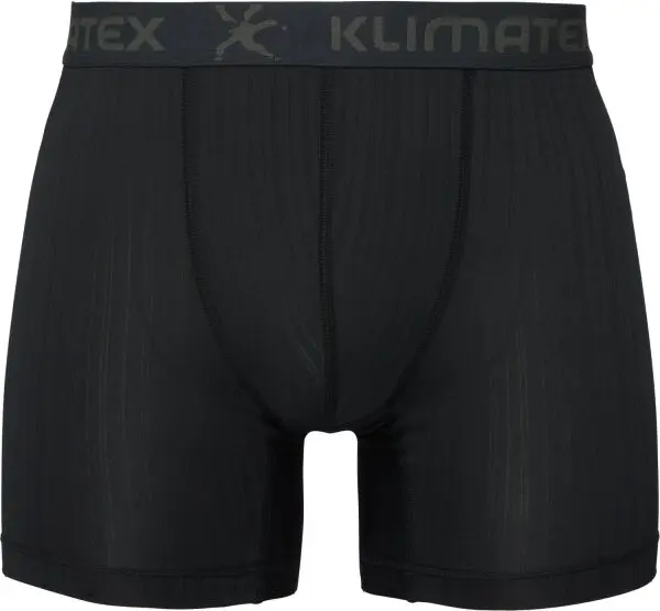 Klimatex Klimatex RUNE MID SILKTOUCH Мъжки функционални боксерки, черно, размер