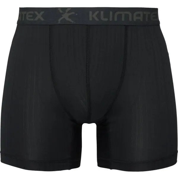 Klimatex Klimatex RUNE MID SILKTOUCH Мъжки функционални боксерки, черно, размер