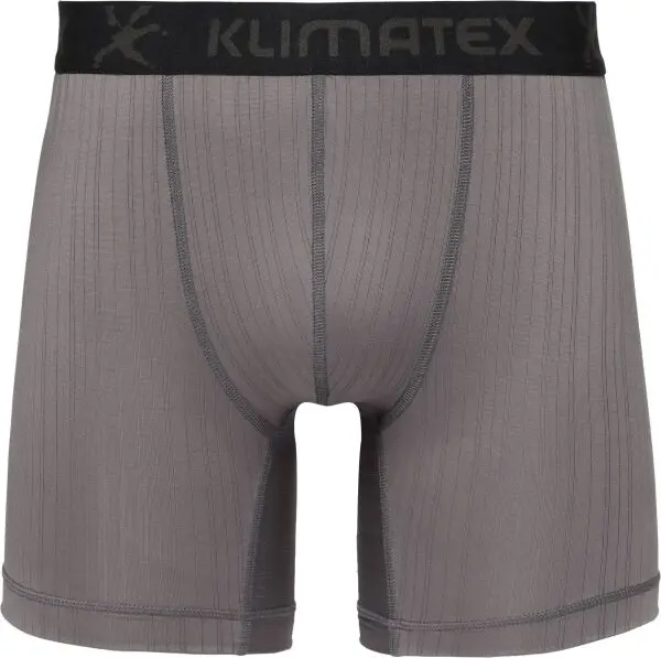Klimatex Klimatex RUNE MID SILKTOUCH Мъжки функционални боксерки, сиво, размер