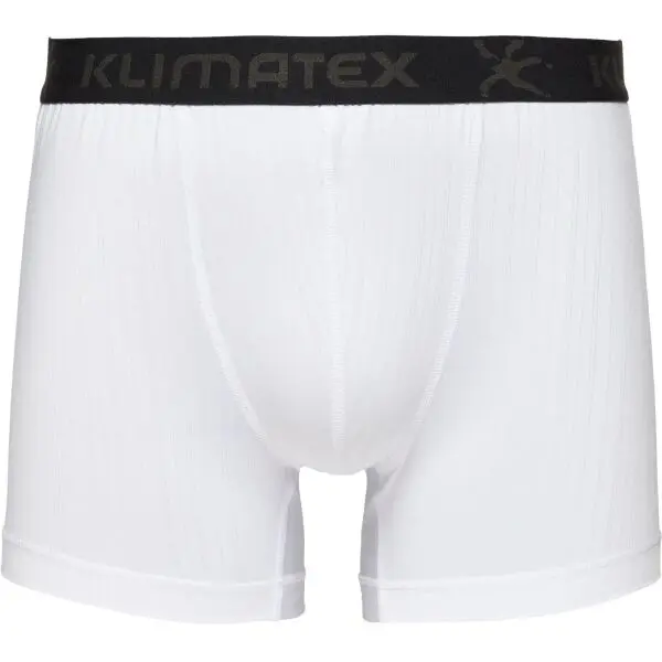 Klimatex Klimatex RUNE Мъжки функционални боксерки, бяло, размер