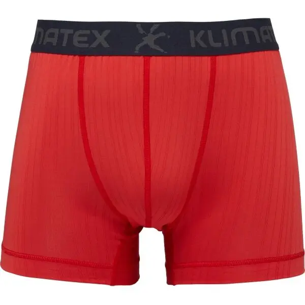 Klimatex Klimatex RUNE Мъжки функционални боксерки, червено, размер