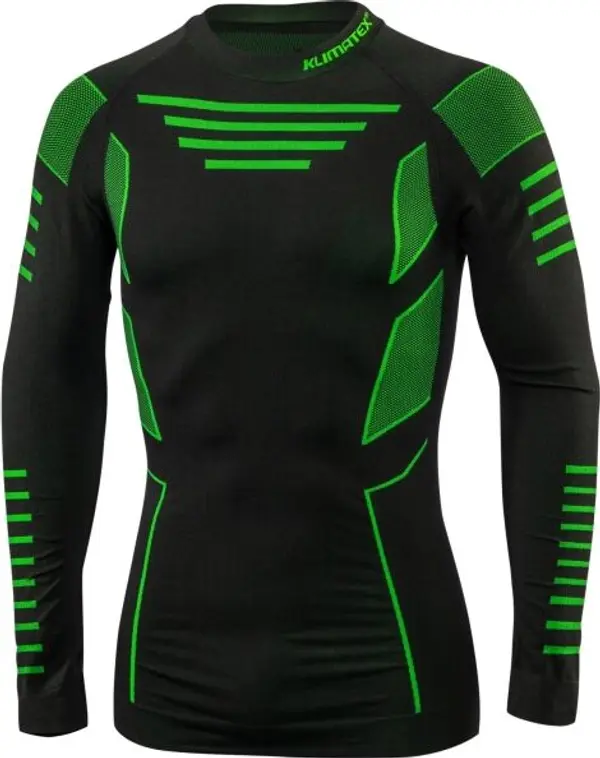 Klimatex Klimatex SEAMLESS CROUL Функционално мъжко безшевно бельо, черно, размер XL/XXL