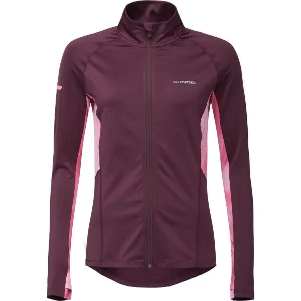 Klimatex Klimatex SOPHIA1 Дамски функционален суитшърт, винен, размер