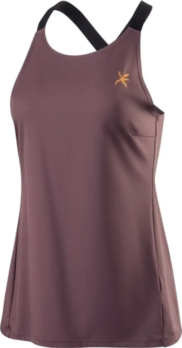 Klimatex Klimatex SPIRIT Дамски спортен топ, кафяво, размер