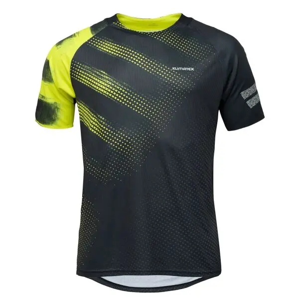 Klimatex Klimatex STEEZ Мъжка MTB тениска, черно, размер