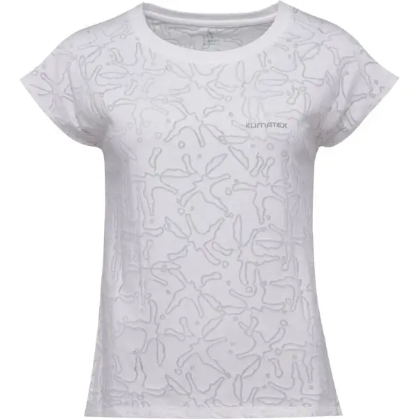 Klimatex Klimatex SWIFT Дамска свободна тениска, бяло, размер