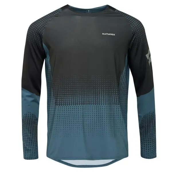 Klimatex Klimatex TROY Мъжка MTB тениска с дълъг ръкав, тъмносин, размер