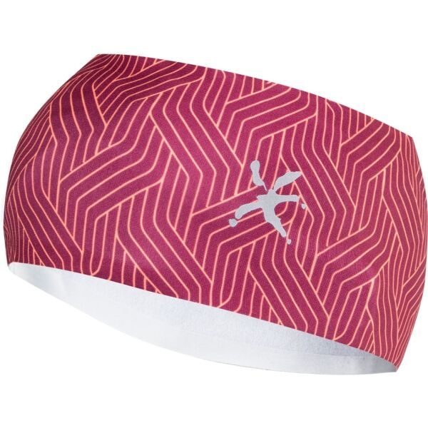 Klimatex Klimatex VALDIS Лента за глава за бягане, розово, размер