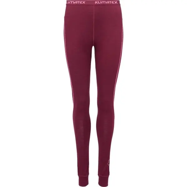 Klimatex Klimatex VEYA MERINO Дамски клин от мериносова вълна, винен, размер