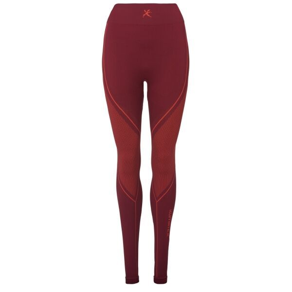 Klimatex Klimatex YORU SEAMLESS Дамско безшевно термо бельо, винен, размер