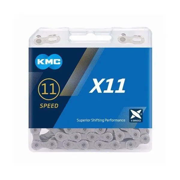 KMC KMC X11R Верига, сребърно, размер
