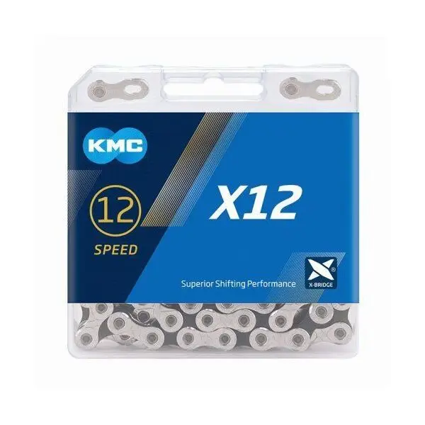 KMC KMC X12 Верига, сребърно, размер