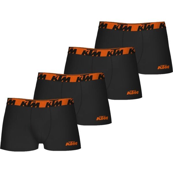KTM KTM SHORTS 4PACK Мъжки боксерки, черно, размер