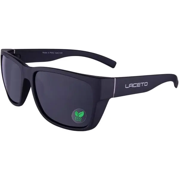 Laceto Laceto ALPHA ECO Поляризиращи слънчеви очила, черно, размер