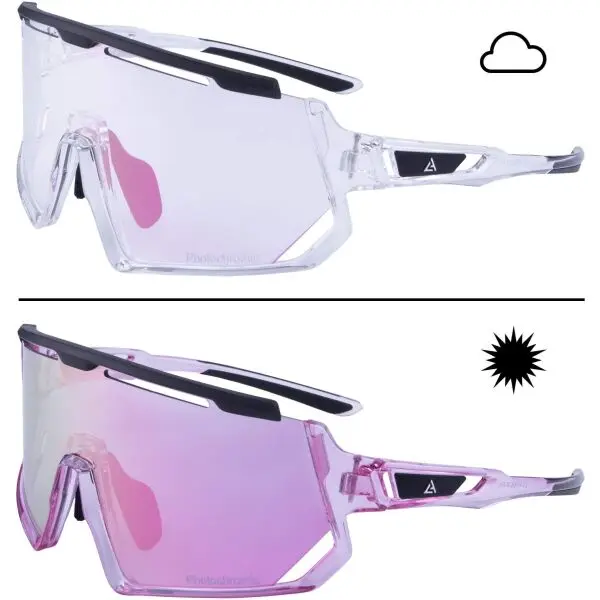 Laceto Laceto AURORA Фотохроматични спортни слънчеви очила, розово, размер