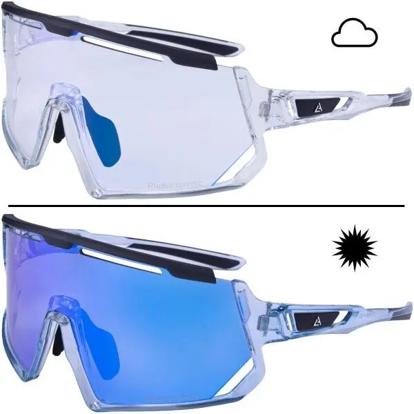 Laceto Laceto AURORA Фотохроматични спортни слънчеви очила, синьо, размер