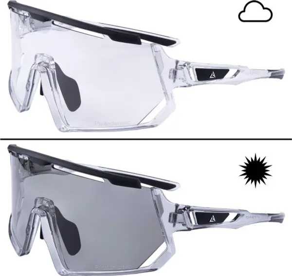 Laceto Laceto AURORA Фотохроматични спортни слънчеви очила, сиво, размер