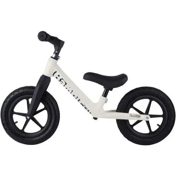 Laceto Laceto BAMBIRO Детско колело без педали, бяло, размер 12" (90 - 110 cm)