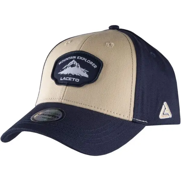 Laceto Laceto BASEBALL 1 Стилна памучна бейзболна шапка, тъмносин, размер