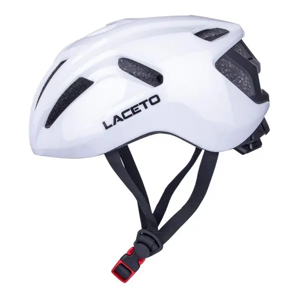 Laceto Laceto CAMINO Момичешка  велосипедна каска, бяло, размер (51 - 54)