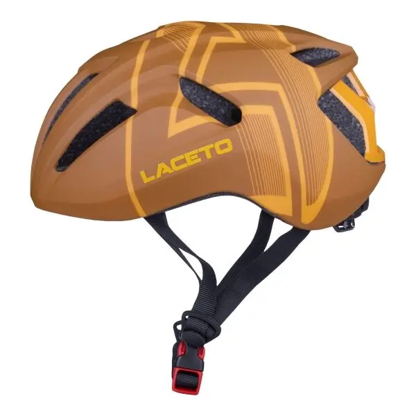 Laceto Laceto CAMINO Момичешка  велосипедна каска, кафяво, размер (51 - 54)