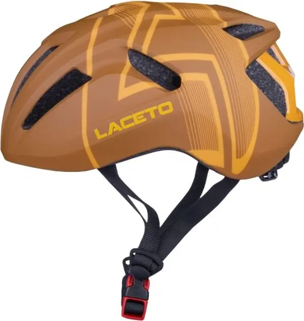 Laceto Laceto CAMINO Момичешка  велосипедна каска, кафяво, размер (55 - 58)