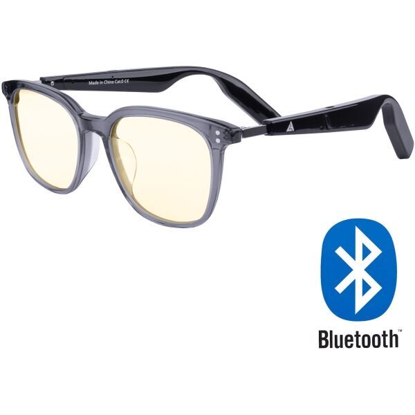 Laceto Laceto PLAYER Компютърни очила с Bluetooth високоговорител и микрофон, черно, размер