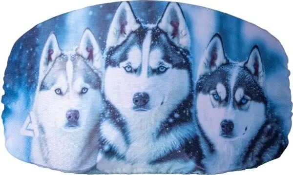 Laceto Laceto SKI GOGGLES COVER WOLF Платнено калъфче за ски очила, микс, размер