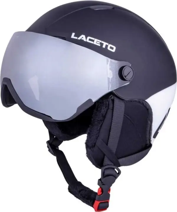 Laceto Laceto TEMPESTA Скиорска каска, черно, размер (62 - 63)