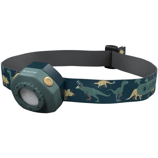 Ledlenser Ledlenser KIDLED4R DINO Детски челник, тъмнозелено, размер
