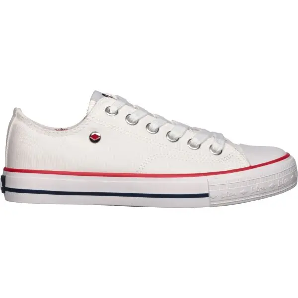 Lee Cooper Lee Cooper CANVAS Дамски кецове, бяло, размер