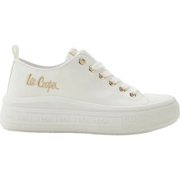 Lee Cooper Lee Cooper LC CANVAS Дамски кецове, бяло, размер