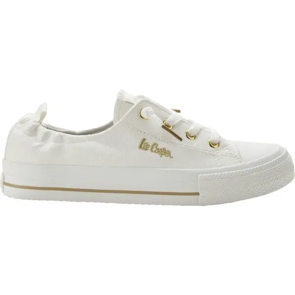 Lee Cooper Lee Cooper LC FLEX CANVAS Дамски ежедневни обувки, бяло, размер