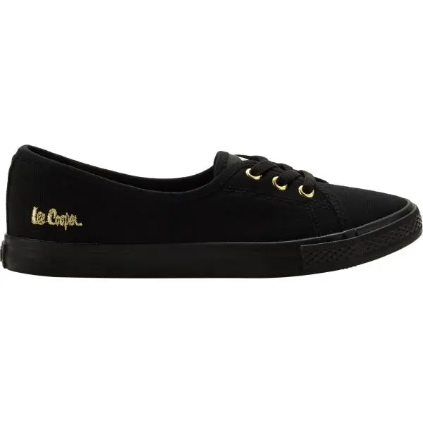 Lee Cooper Lee Cooper LC FLEX CANVAS Дамски ежедневни обувки, черно, размер