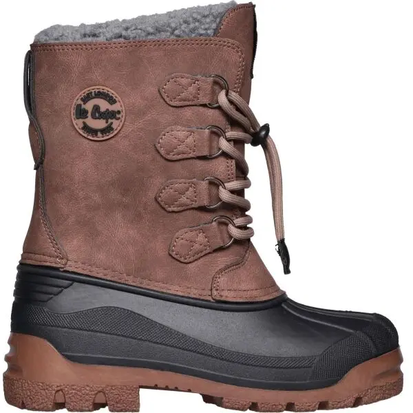 Lee Cooper Lee Cooper WINTER K Детски зимни ботуши, кафяво, размер