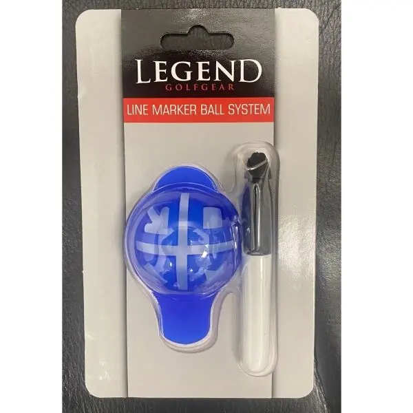 LEGEND LEGEND BALL LINE MARKER DEVICE SET Комплект топчета за голф, синьо, размер