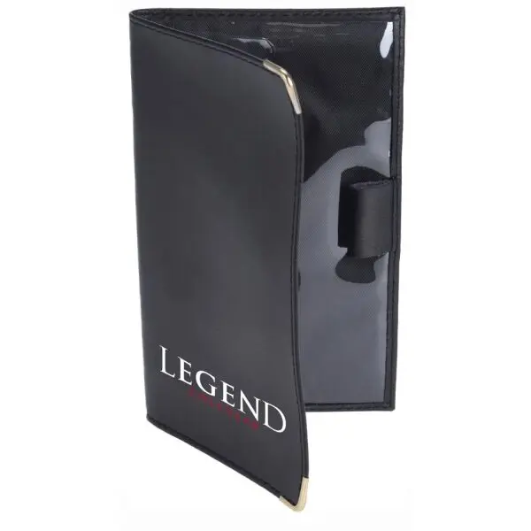 LEGEND LEGEND LEATHER SCORECARD HOLDER Защитен калъф, черно, размер