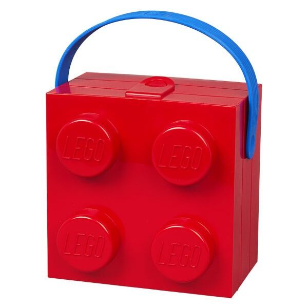 LEGO Storage LEGO Storage HANDLE BOX Кутия за закуска, червено, размер