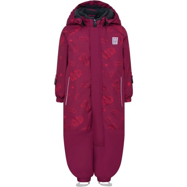 LEGO&reg; kidswear LEGO&reg; kidswear LWJADEN 702 Детски зимен гащеризон, винен, размер