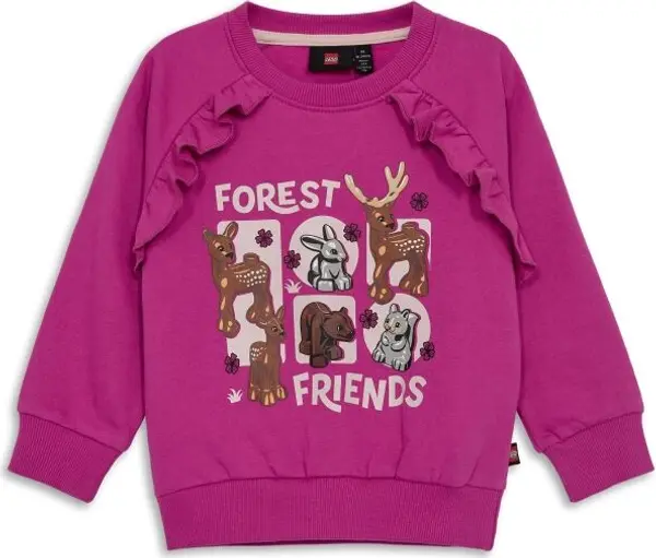LEGO&reg; kidswear LEGO&reg; kidswear LWSANYU 701 Суитшърт за момичета, розово, размер